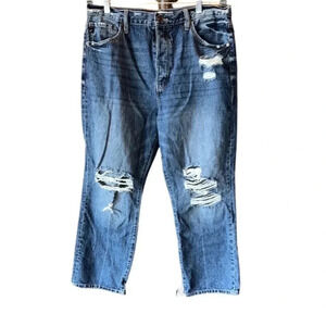 Kancan Medium Wash High Waist Boyfriend Jeans Size 15/31